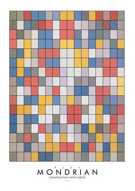 Mondrian Grids P