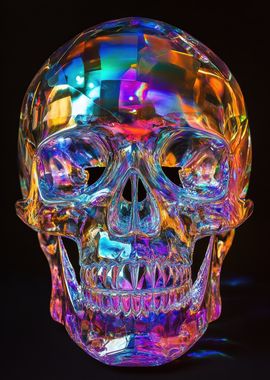 Holographic Crystal Skull