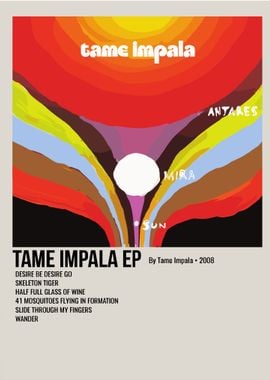 Tame Impala EP Album Cover