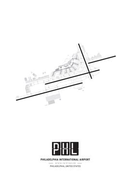 Philadelphia Airport Layout