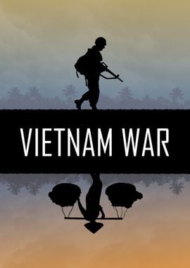 Vietnam War Silhouette