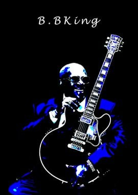 B.B. King Guitar Portrait