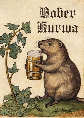 Medieval Bober Kurwa Beer