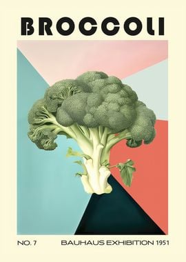 Broccoli Bauhaus Mid Century Kitchen