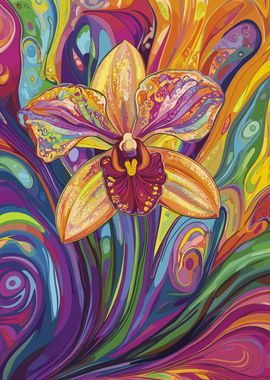 Psychedelic Orchid