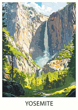 Yosemite Waterfall