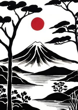 Mount Fuji Landscape