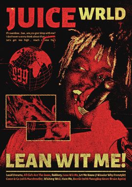 Juice WRLD Lean Wit Me Poster