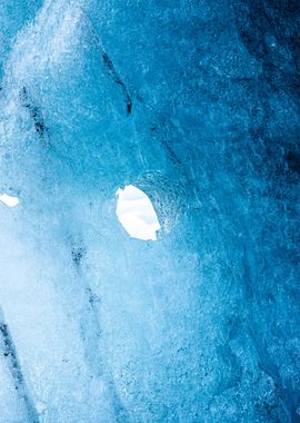 Ice Cave Window in Iceland