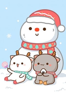 Cute Christmas Snowman