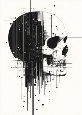 Digital Skull Art