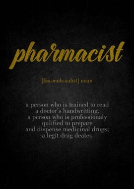 Pharmacist Definition Print