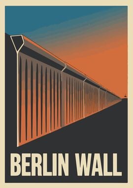 Berlin Wall Poster