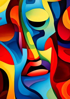 Abstract Colorful Art