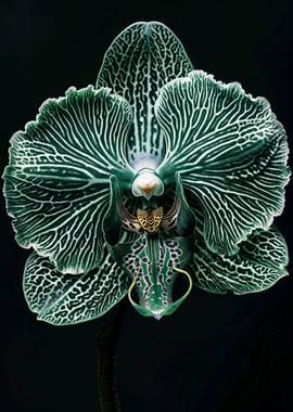 Green Orchid Flower