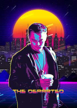 The Departed Retro Poster