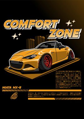 Mazda Miata MX-5 Yellow