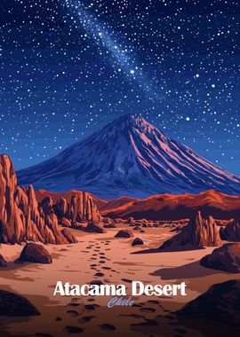 Atacama Desert Night Sky