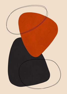 Abstract Shapes Wall Art