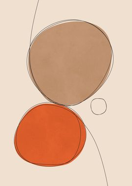 Abstract Circle Art Print