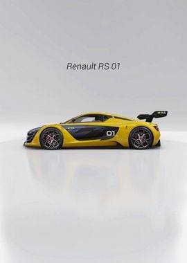 Renault RS 01 Race Car