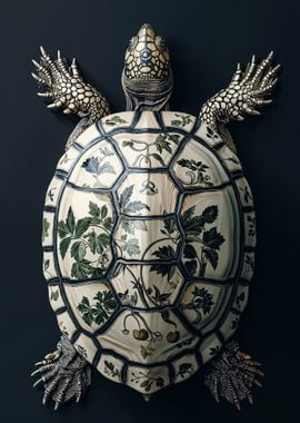 Ornate Turtle Shell