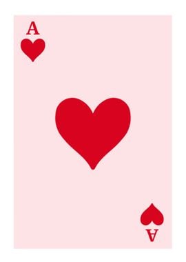 Ace of Hearts Card