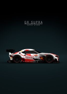 Toyota GR Supra - Super GT300 2022 - Green Tint