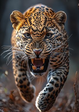 Leopard Close-Up