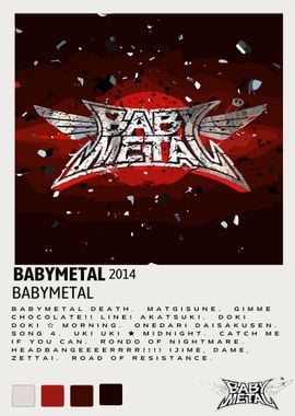 Babymetal 2014 Album Cover