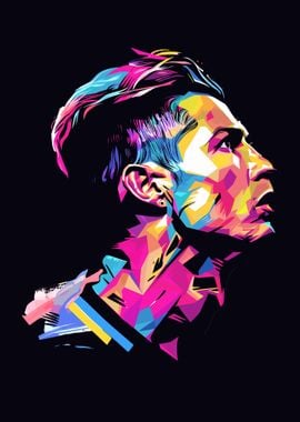 Cristiano Ronaldo Pop Art