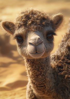 Cute Baby Camel