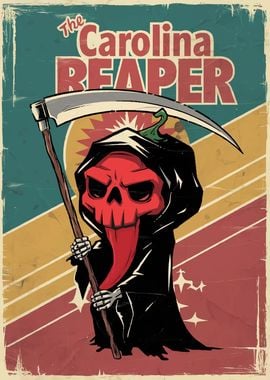 Carolina Reaper Poster