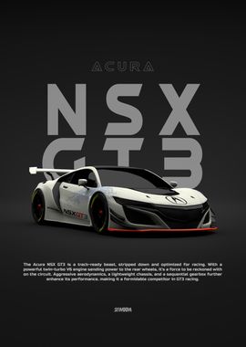 Acura NSX GT3 2019 - Front