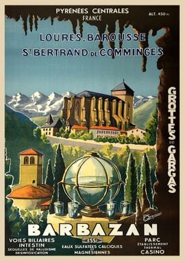 Vintage French Travel Poster