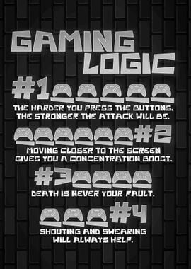 Gaming Logic Poster