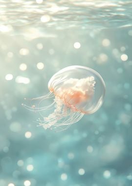 Jellyfish Underwater