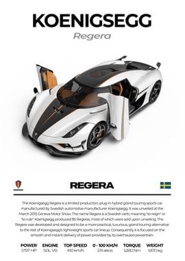 Koenigsegg Regera Sports Car