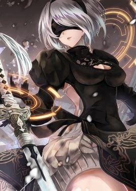 nier automata 2B game