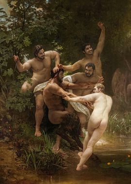 Nymphs and Satyr