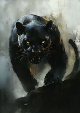 Black Panther Portrait