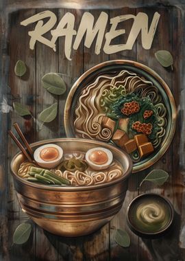 Ramen Soup Bowl Japan Food