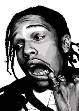 ASAP Rocky Portrait