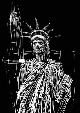 Statue of Liberty Sketch