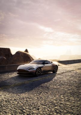 Aston Martin Vantage Sunset Drive