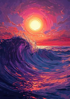 Sunset Wave