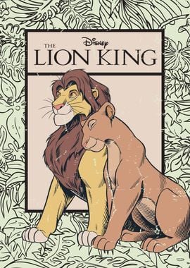 Simba Nala Illustrated