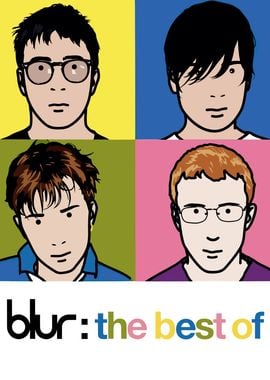 Blur The Best Of Album Cover