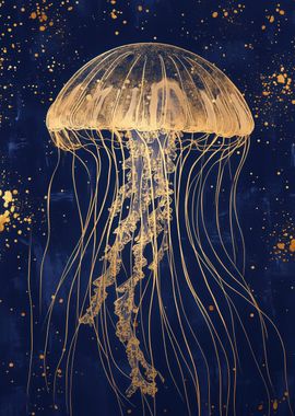 Golden Jellyfish