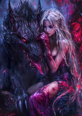 Wolf and Woman